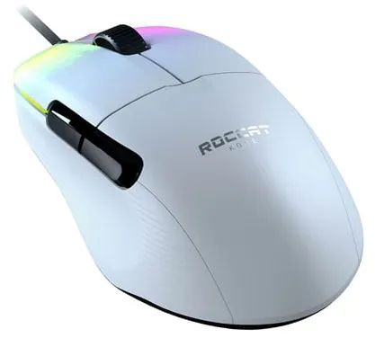 ROCCAT KONE PRO - Gaming Maus - Optisch - 5 Tasten - Weiss