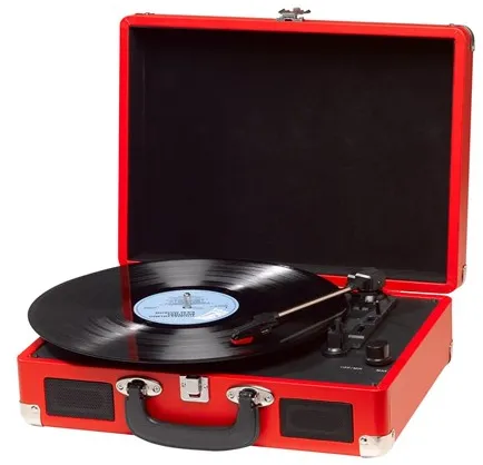 DENVER VPL-120 - Plattenspieler - Rot