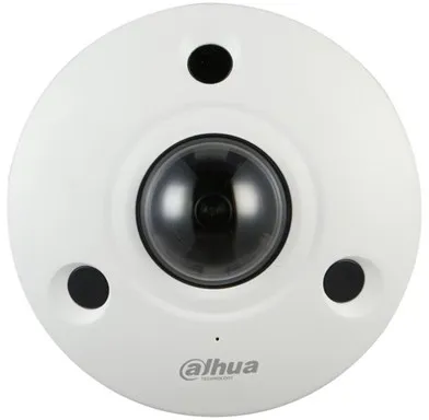 Dahua IP Fisheye-Kamera 12 MP fest 1,85 mm mit eingebautem IR IPC-EBW81242